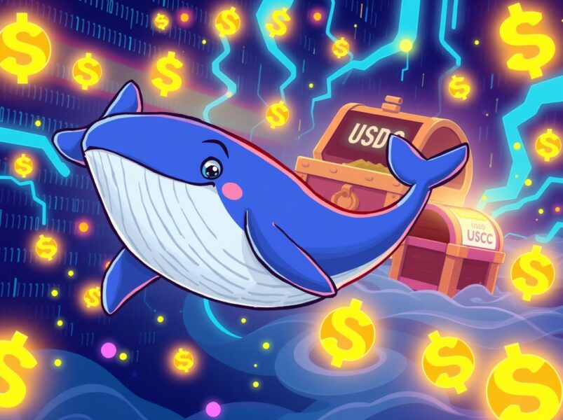 Massive 365 Million USDC Transfer Sparks Market Speculation: What This Whale Movement Means