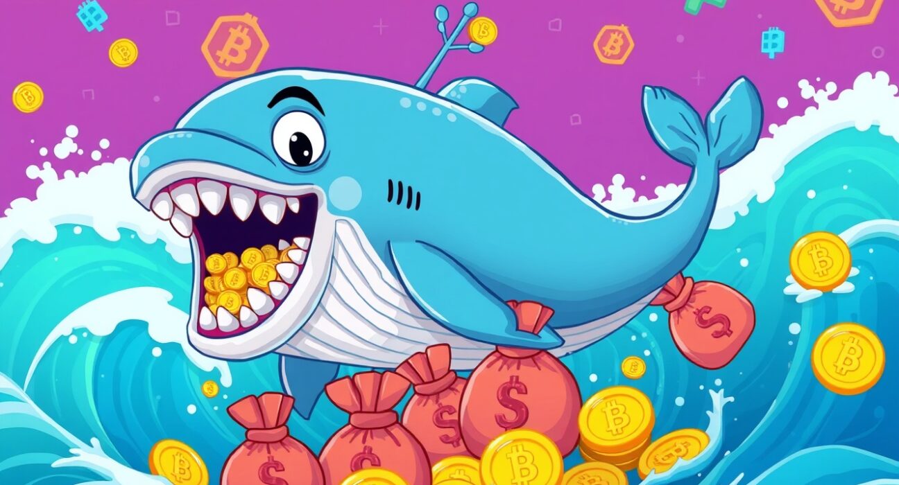 A massive USDT transfer of digital currency flowing between a DeFi platform and a centralized exchange, illustrating significant crypto liquidity movement.