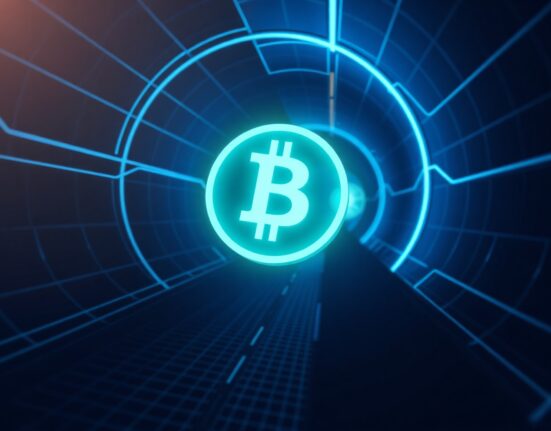 Digital representation of a large USDT transfer on a blockchain network