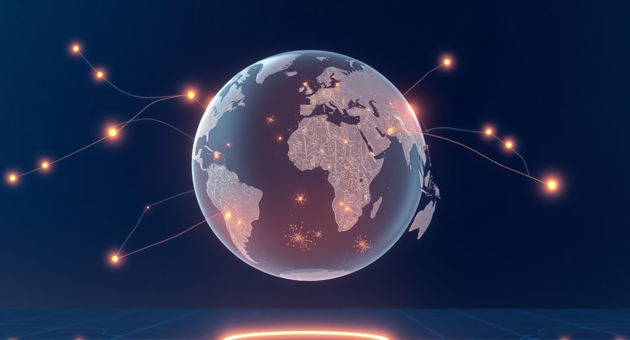 Global blockchain payments network connecting financial institutions for Mastercard's new infrastructure project.