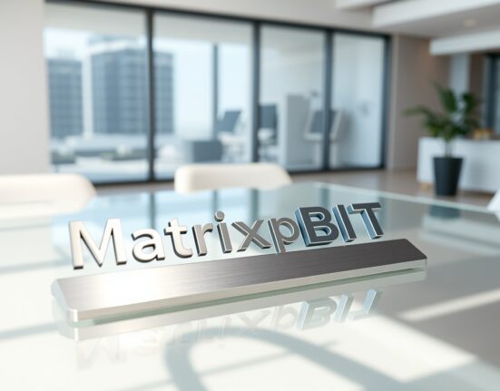 Matrixport corporate rebranding to BIT in the cryptocurrency financial services sector.