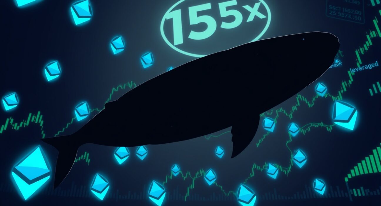 Matrixport whale opens 15x leveraged long on 30K ETH, worth $68 million, in a digital trading environment.