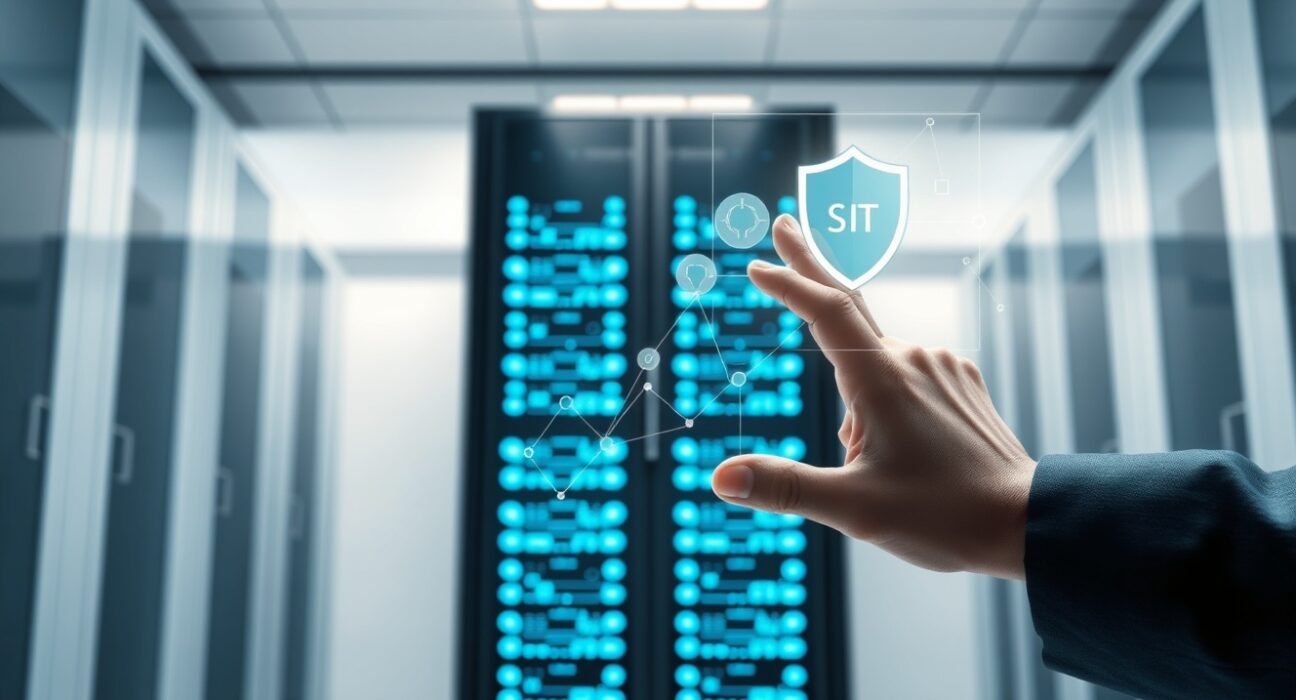 Advanced AI server systems for Meta's new content enforcement and safety protocols.