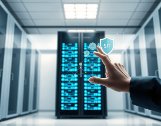 Advanced AI server systems for Meta's new content enforcement and safety protocols.