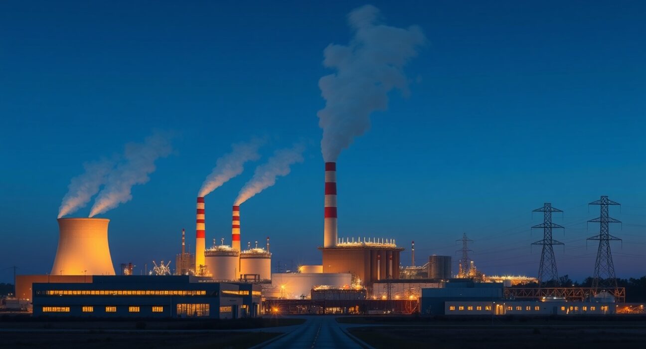 Meta's natural gas power plants in Louisiana for AI data center energy supply.