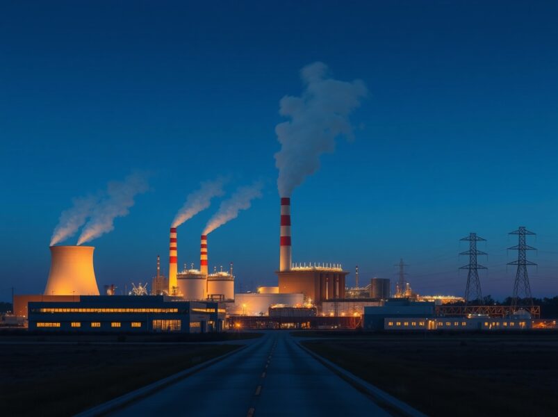 Meta's natural gas power plants in Louisiana for AI data center energy supply.