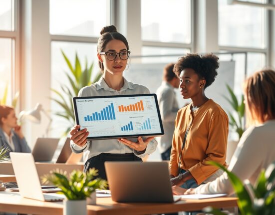 Meta Small Business initiative supporting entrepreneurs with AI technology in collaborative workspace