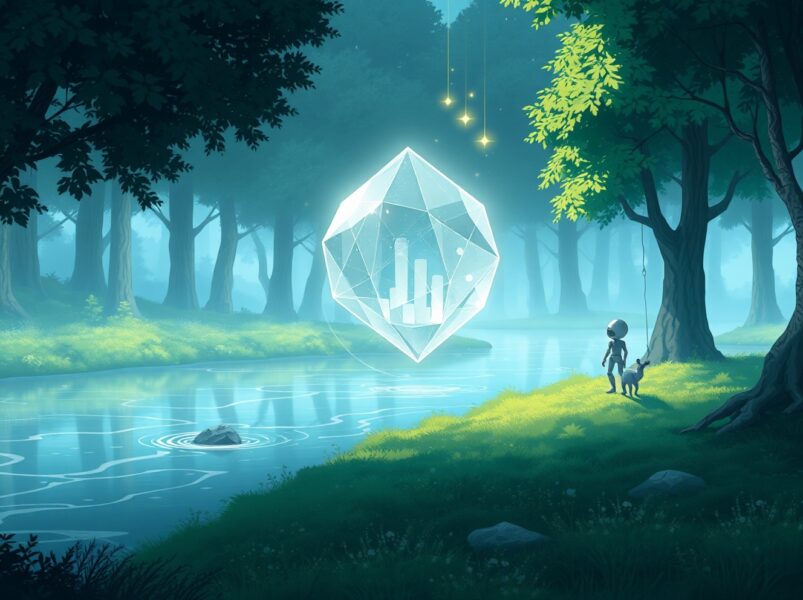 Conceptual representation of Meta's new stablecoin project integrating with digital payment ecosystems.