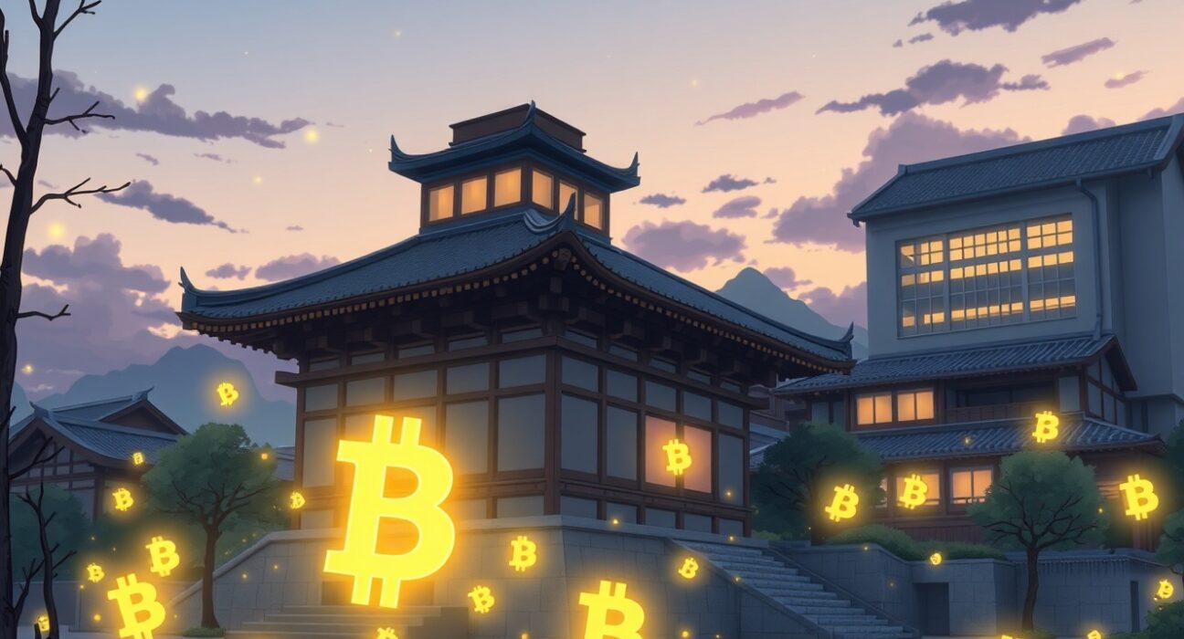 Metaplanet's strategic Bitcoin treasury acquisition as a corporate reserve asset in Japan.