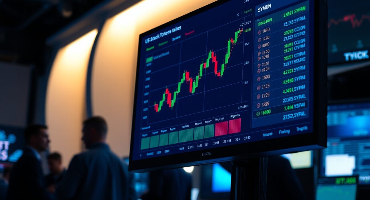 Cryptocurrency exchange trading interface showing US stock tokens from Ondo Finance on MEXC platform.