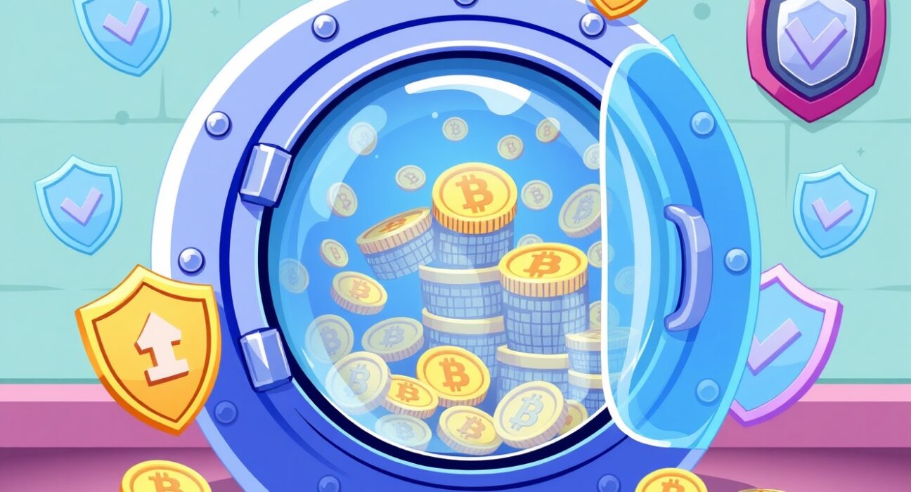 Proof of Reserves transparency showing secure cryptocurrency vault verification