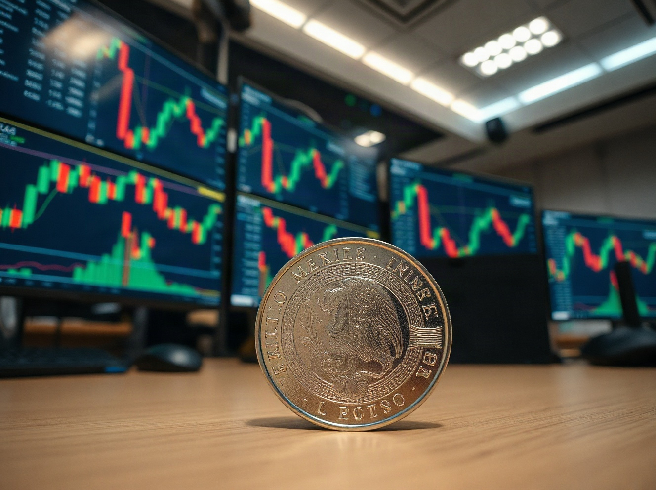 Mexican Peso Steadies Below 16.95 as Markets Await US Data and Iran Developments