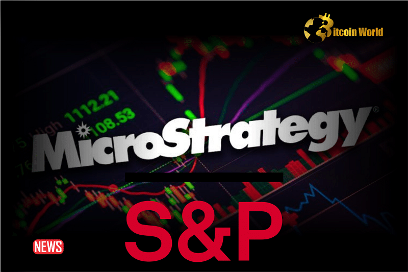 Microstrategy Gets Closer To S&P 500 Inclusion As Stock Rises