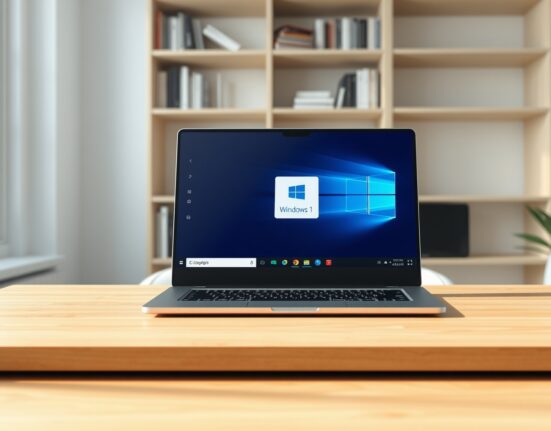 Microsoft Windows 11 laptop showing a simplified interface with reduced AI presence.