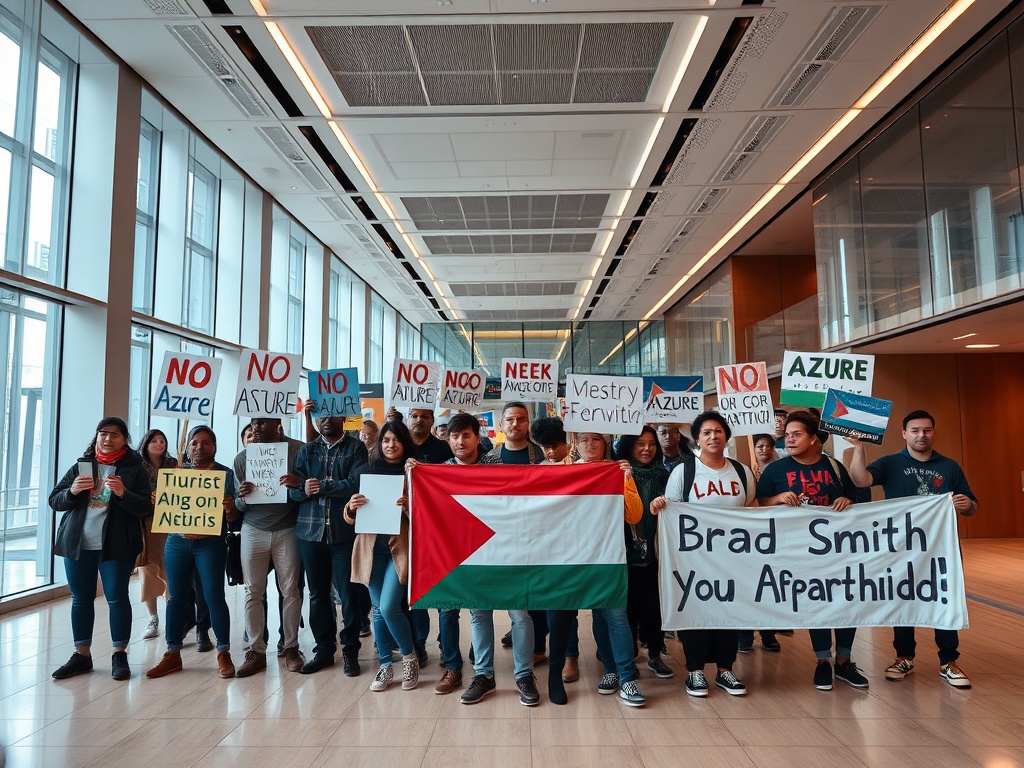 Microsoft Headquarters Protest Over Israel Ties Sparks Arrests and Controversy