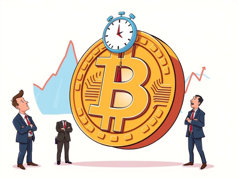 Strategic pause in Bitcoin buying streak with thoughtful market analysis