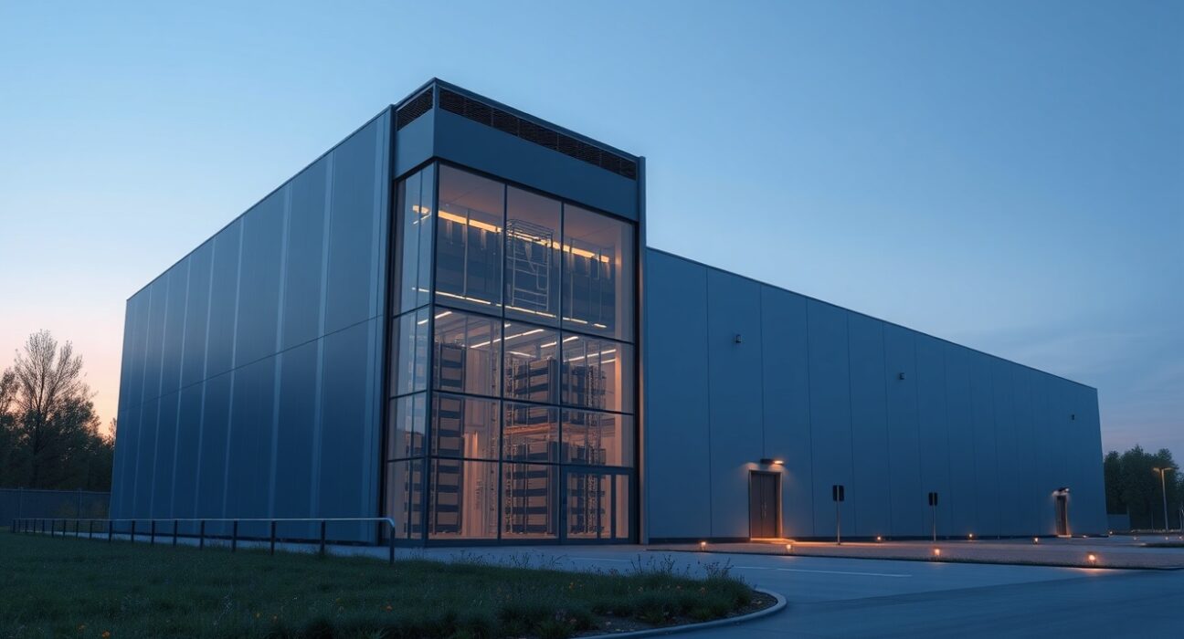 Mistral AI's new data center near Paris for European AI infrastructure independence.