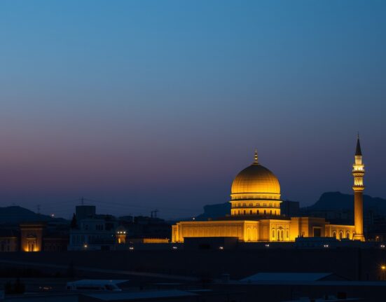 The holy city of Qom, Iran, where Supreme Leader Mojtaba Khamenei is reportedly receiving treatment.