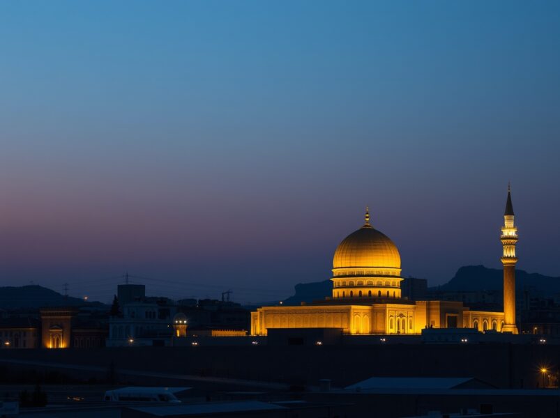 The holy city of Qom, Iran, where Supreme Leader Mojtaba Khamenei is reportedly receiving treatment.