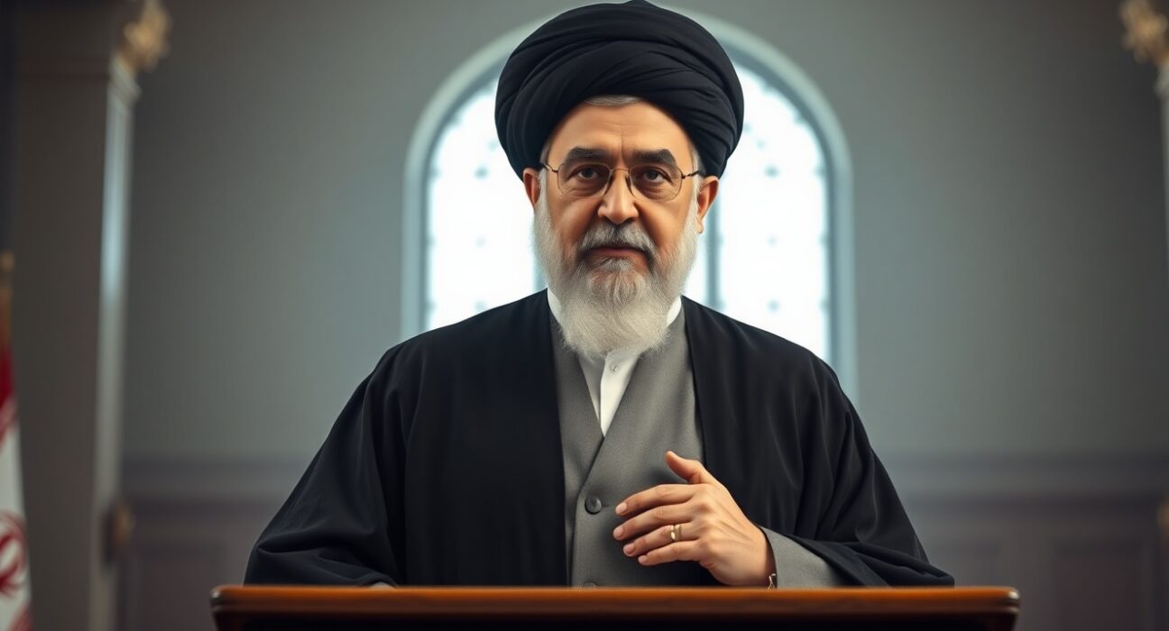 Iran Supreme Leader Mojtaba Khamenei prepares for a major national address on war and mourning.