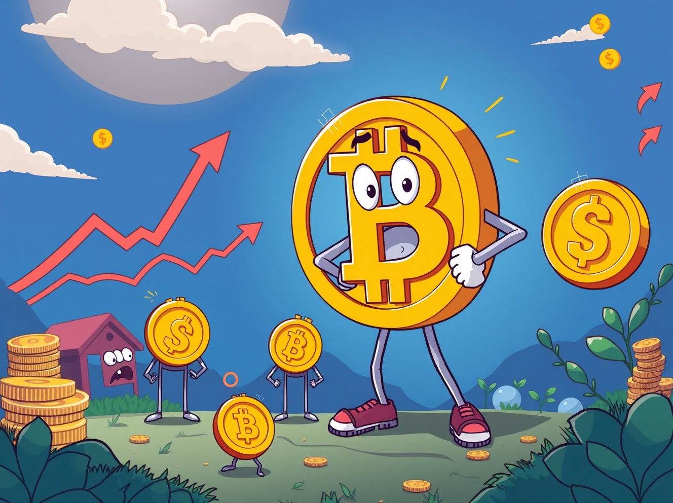 Monetary Policy Easing: Bitcoin’s Triumph Over Weak Altcoins Revealed