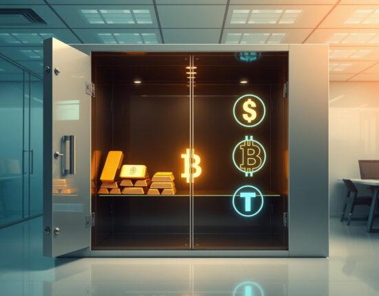 Moody's analysis of stablecoins threat to traditional banking system with digital and physical assets