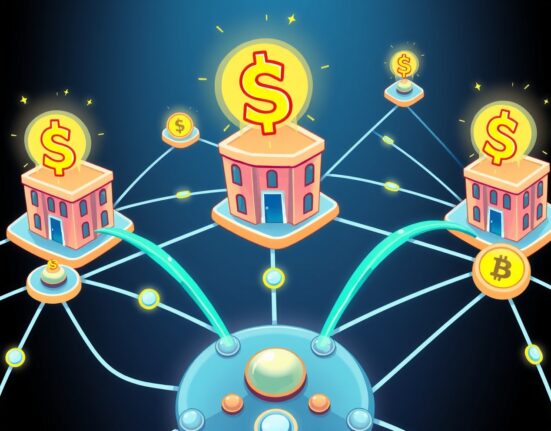MoonPay enterprise stablecoin service connecting multiple blockchain networks with secure digital dollar transfers