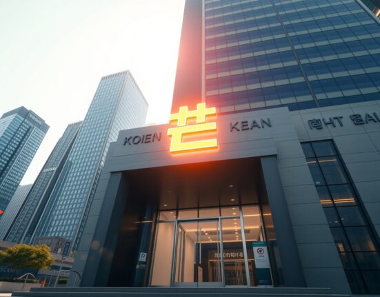 MoonPay and Woori Bank KRW stablecoin partnership announcement digital illustration