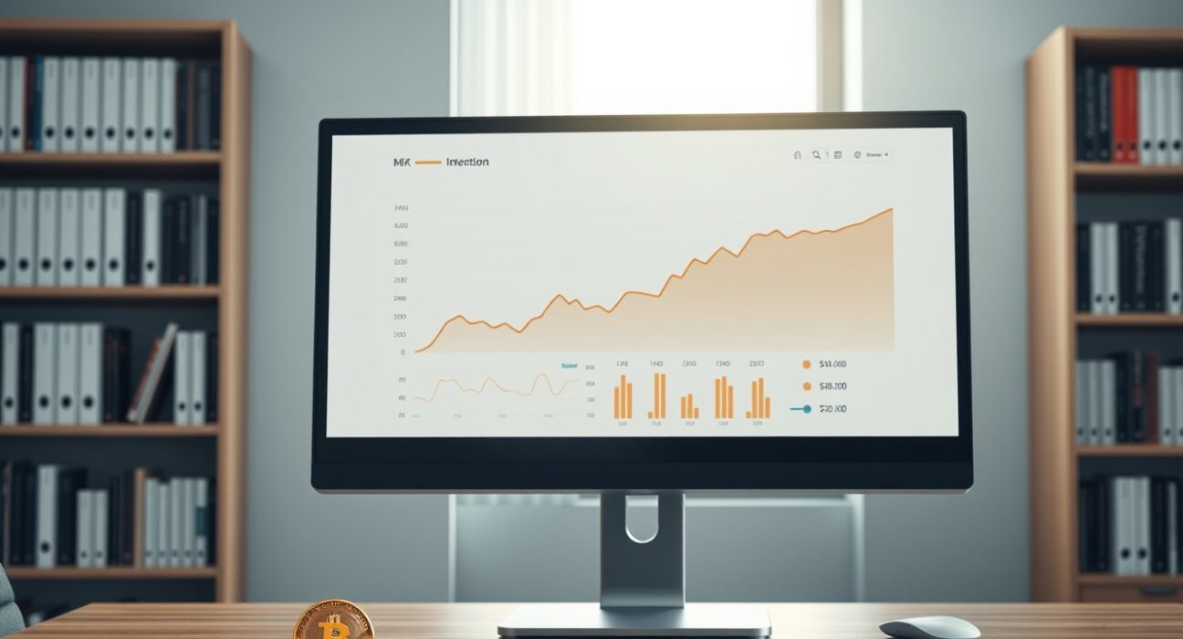 Professional analysis of Morgan Stanley's Bitcoin ETF portfolio and institutional investment dashboard.