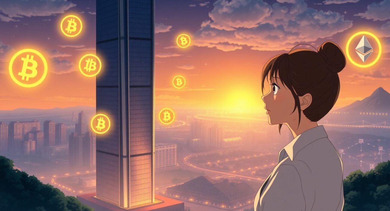 Morgan Stanley digital asset strategy leadership under Amy Oldenburg for cryptocurrency expansion