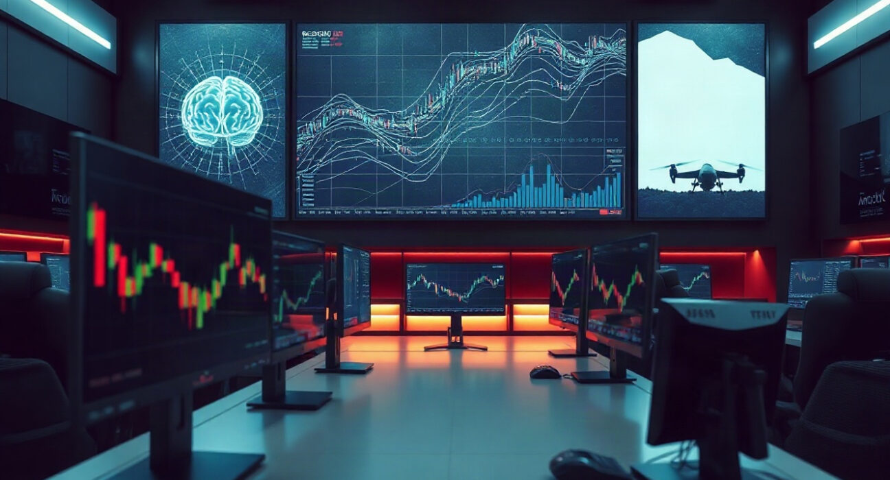 MSX pre-IPO subscription platform interface with Neuralink and Anduril token offerings on a trading screen.