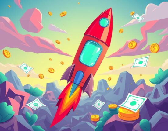 Revolutionary tokenized stock platform showing explosive growth with digital assets and trading charts