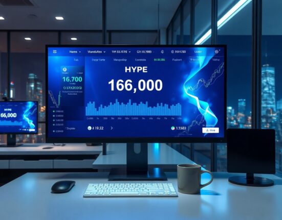 On-chain transaction screen showing 167,000 HYPE tokens transferred to Galaxy Digital OTC desk.