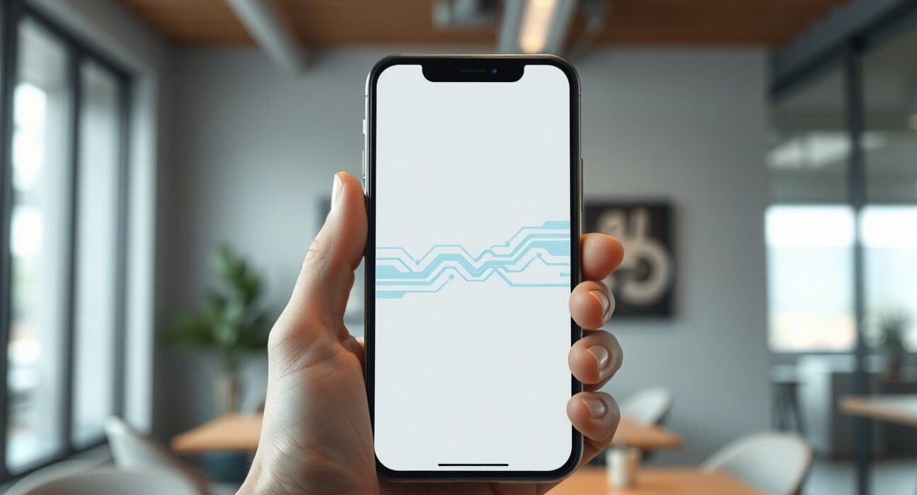 Multiverse Computing's compressed AI model running locally on a smartphone, showcasing private AI processing technology.