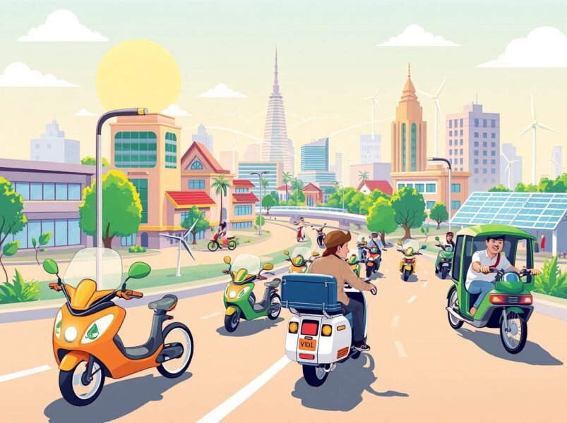 Revolutionary Green Mobility Initiatives: MVL and Woori Bank Cambodia Forge Sustainable Future