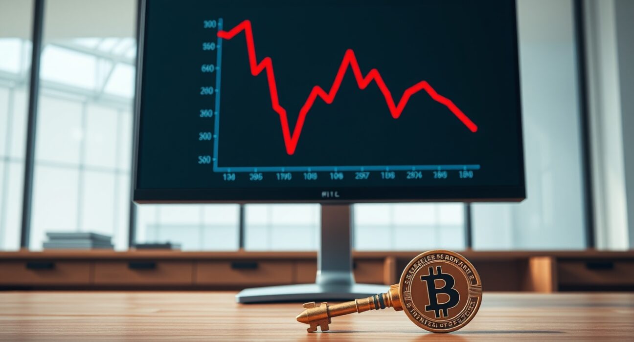 Nakamoto's critical reverse stock split decision amid a severe stock price decline and Bitcoin market pressure.