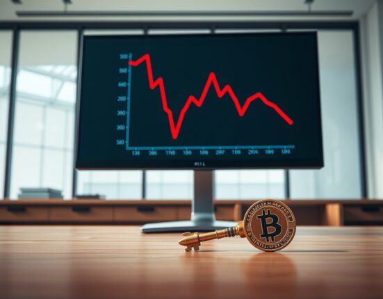 Nakamoto's critical reverse stock split decision amid a severe stock price decline and Bitcoin market pressure.