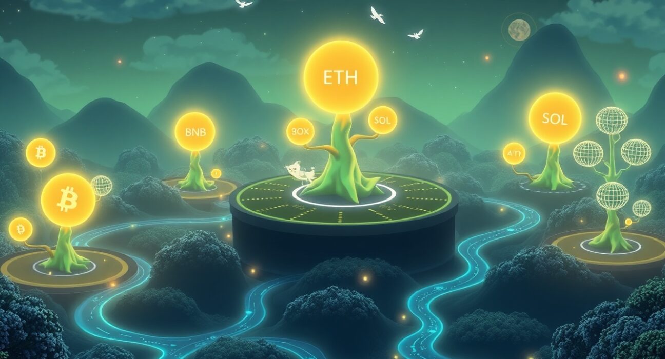 Nansen NX8 index tracking major Layer 1 blockchain performance through advanced analytics visualization