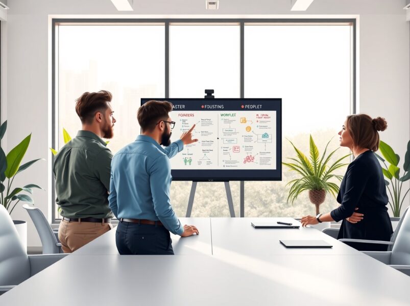 Narada AI founders conducting customer development calls to build enterprise AI solution