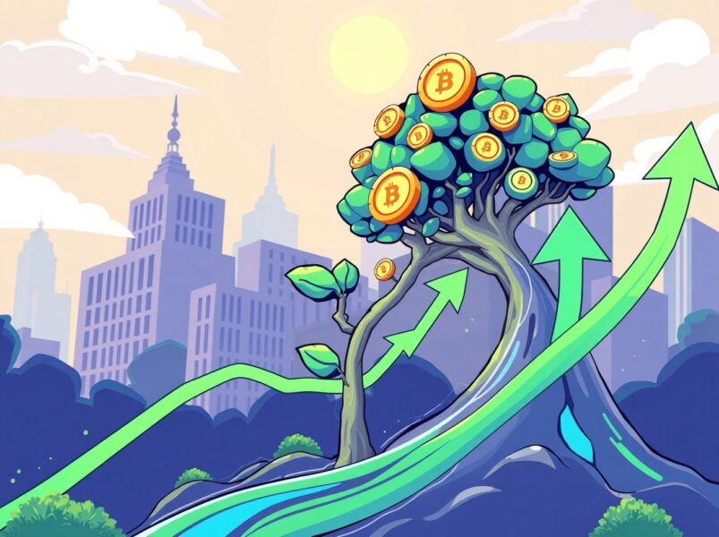 Growing Bitcoin ETF options trading with institutional demand and market liquidity