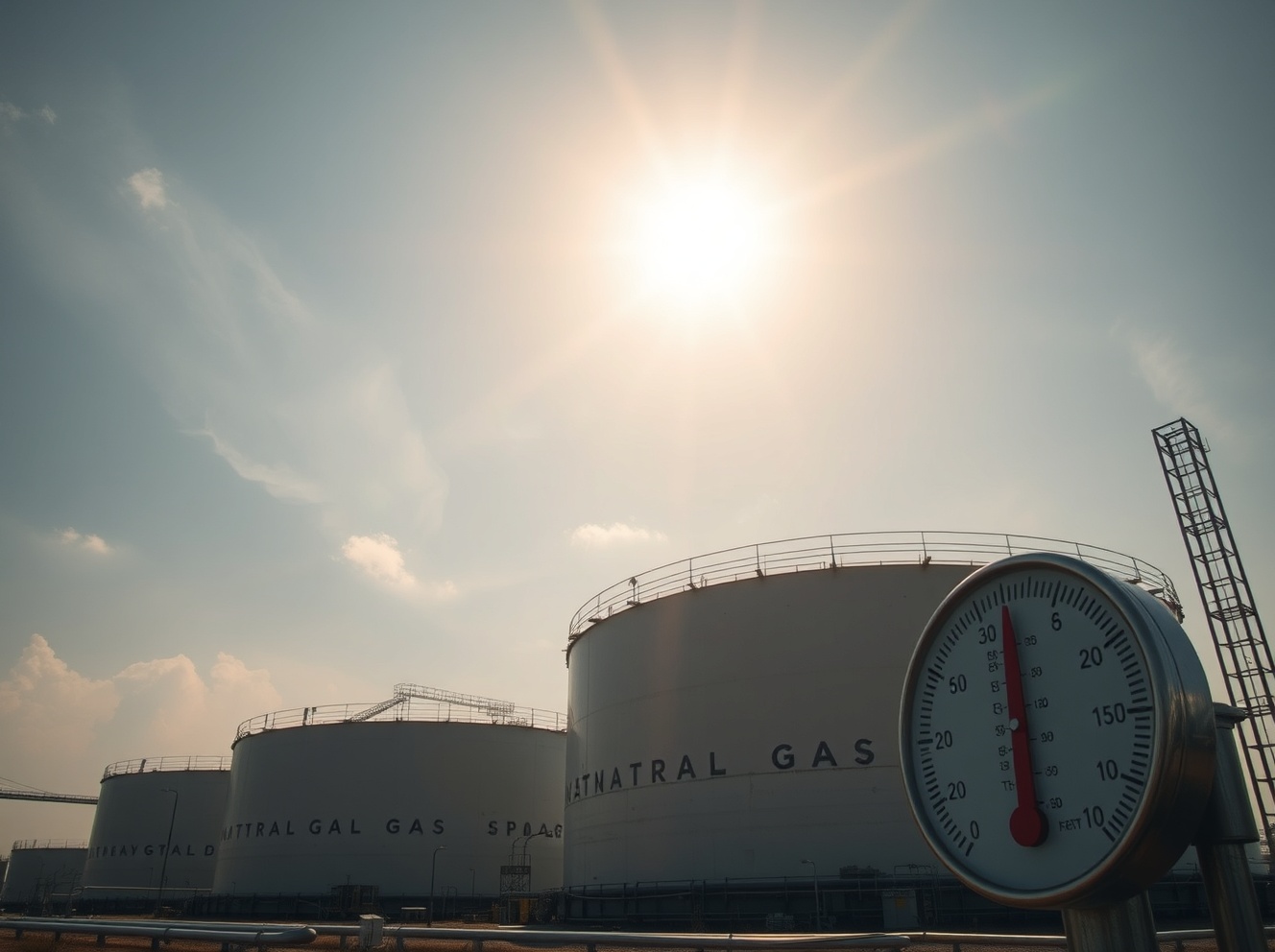 Natural Gas Prices Supported by Extreme Heat and Grid Outages: Commerzbank