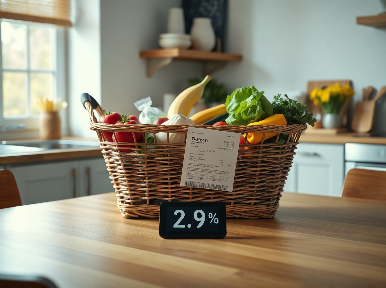 Netherlands CPI Holds Steady at 2.9% in June, Matching Forecasts