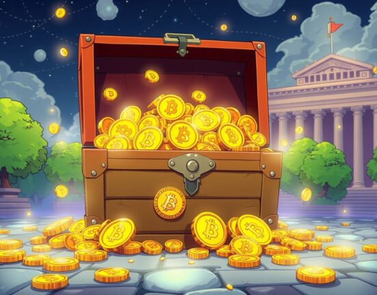 Revolutionary Bitcoin investment strategy showing institutional adoption through treasure and digital assets