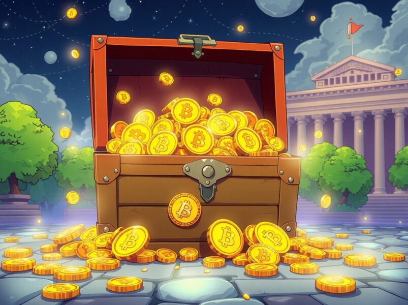 Revolutionary Bitcoin investment strategy showing institutional adoption through treasure and digital assets