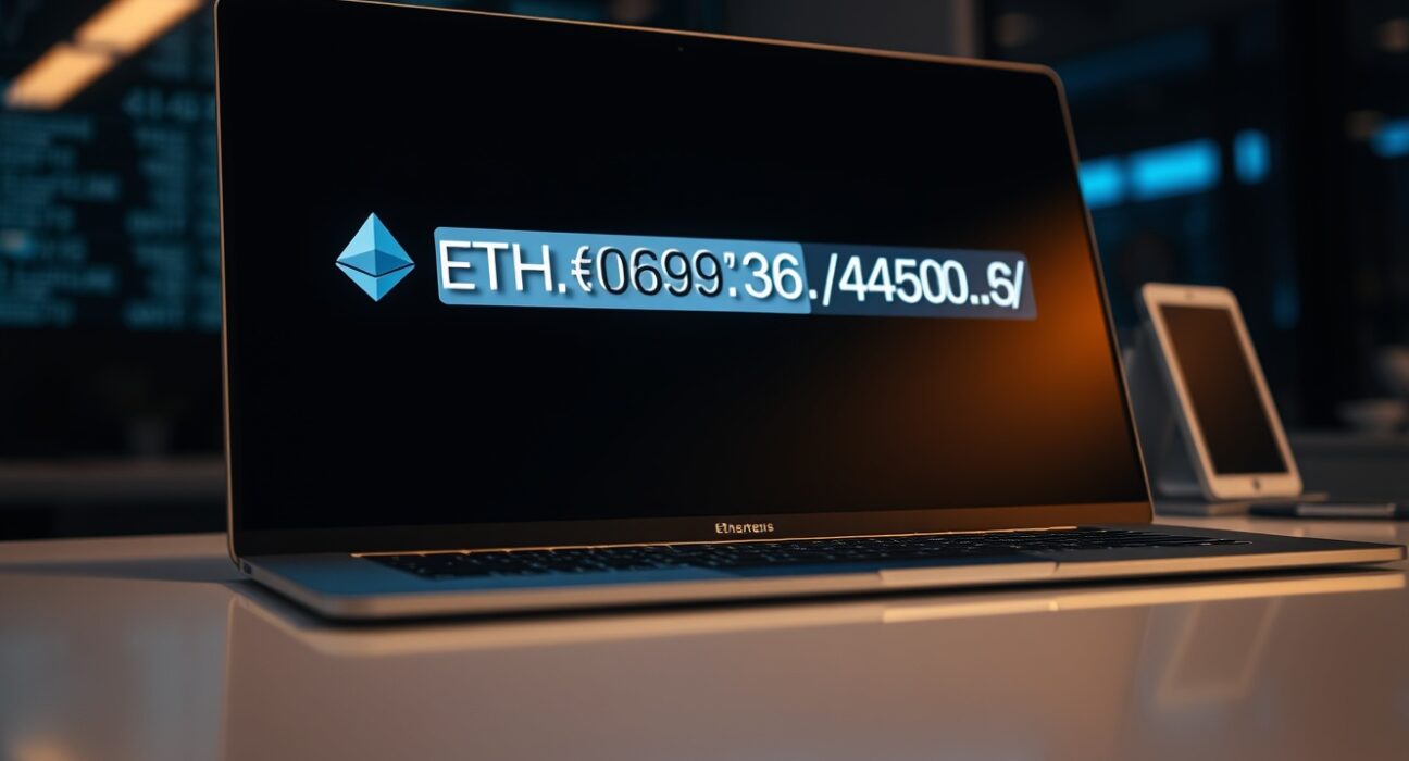 Ethereum wallet interface showing a large transfer of 7,000 ETH, representing a whale movement from Binance.