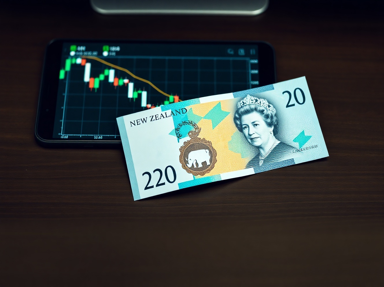 New Zealand Dollar Edges Lower as NZIER Survey Backs Steady OCR