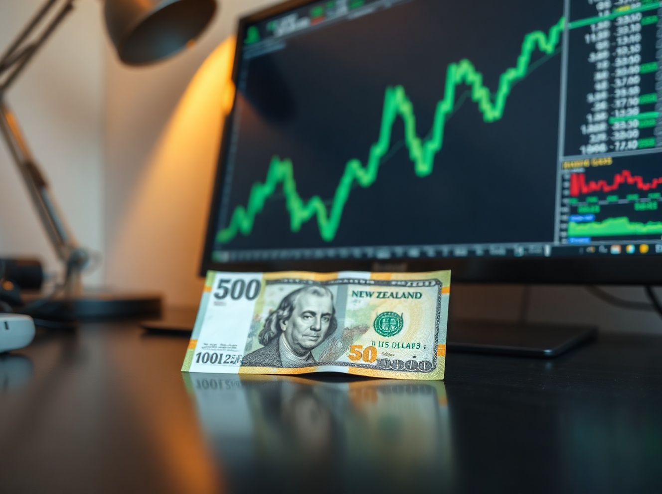 New Zealand Dollar Rebounds Toward 0.5800 as Risk Appetite Improves