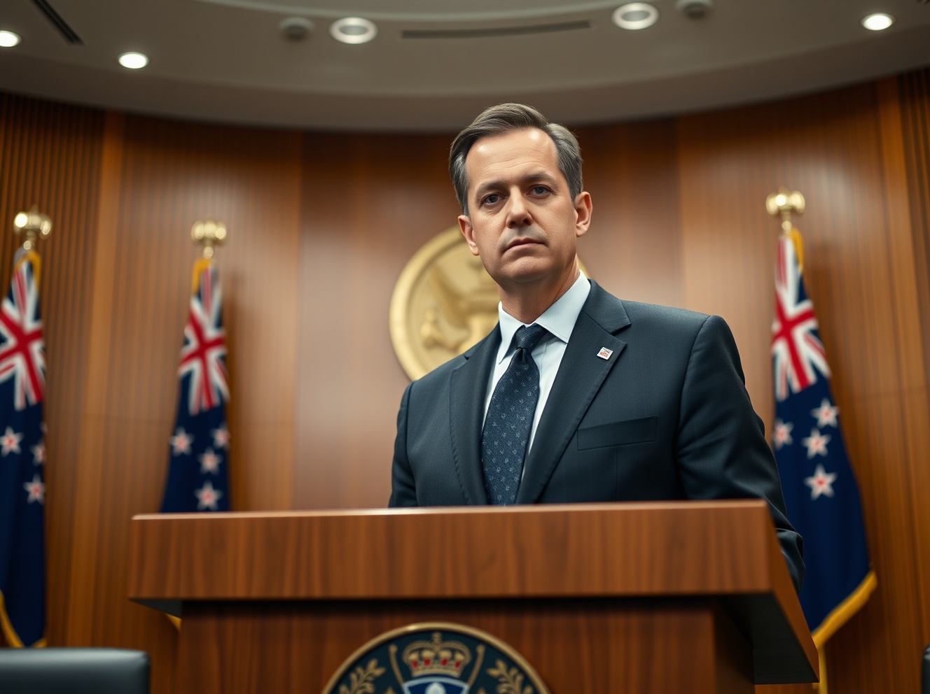 New Zealand’s Luxon Signals Fiscal Restraint, Trims Spending While Sticking to Surplus Goal