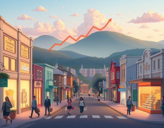 New Zealand retail sales growth visualization showing Q4 2024 economic performance