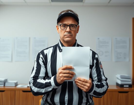 NFL official addressing prediction market contract manipulation concerns in regulatory setting